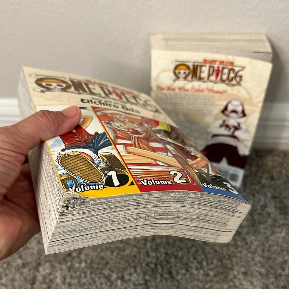 One Piece Anime Manga Book Set Volumes 1-6 by Eiichiro Oda - Picture 5 of 8